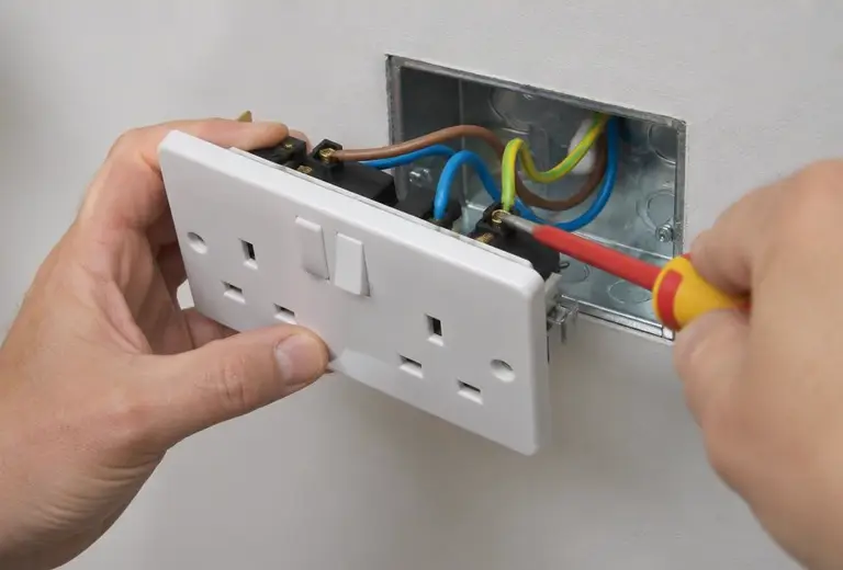 Sockets & switches job in Wrafton, Braunton, Devon