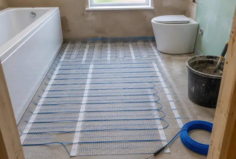 Electric heating job in Chudleigh Knighton, Chudleigh, Devon