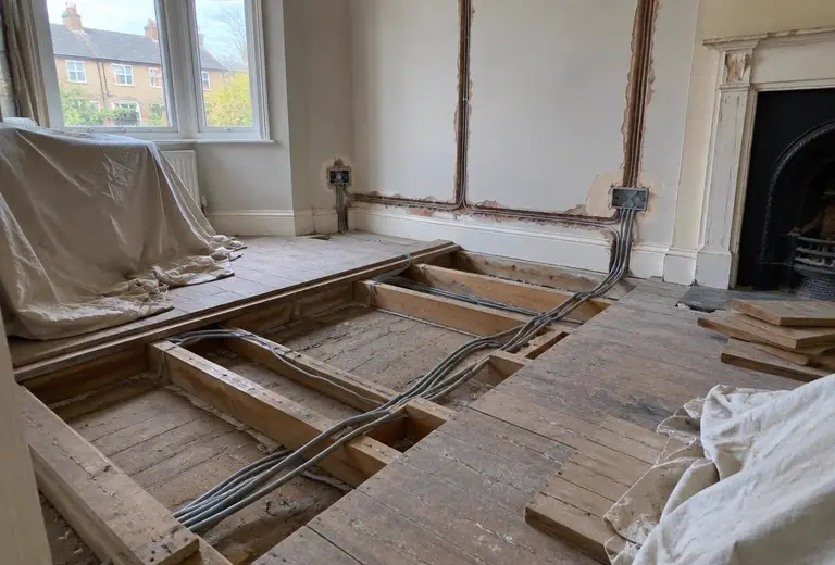 Full rewire job in Broadclyst, Cranbrook, Devon