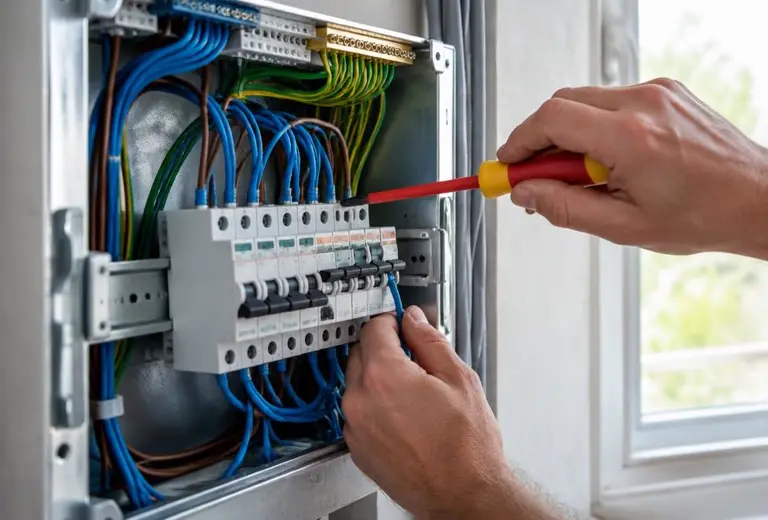 Fuse box replacement job in Dittisham, Dartmouth, Devon