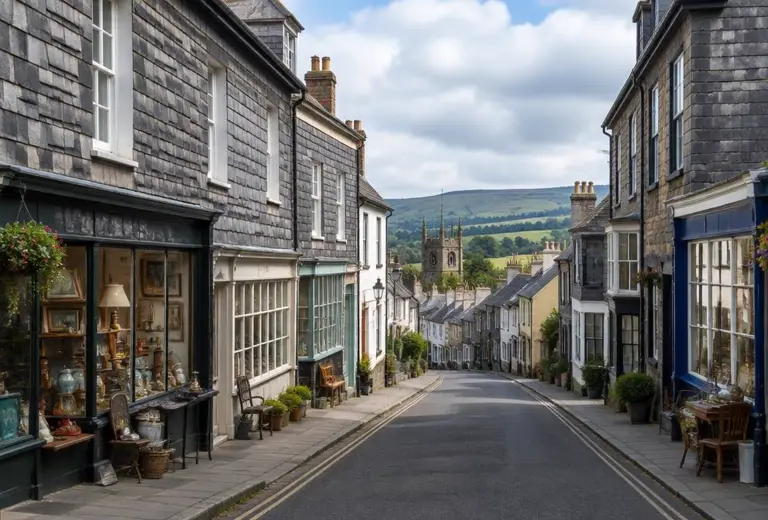 Electricians in Ashburton, Devon: local street scene