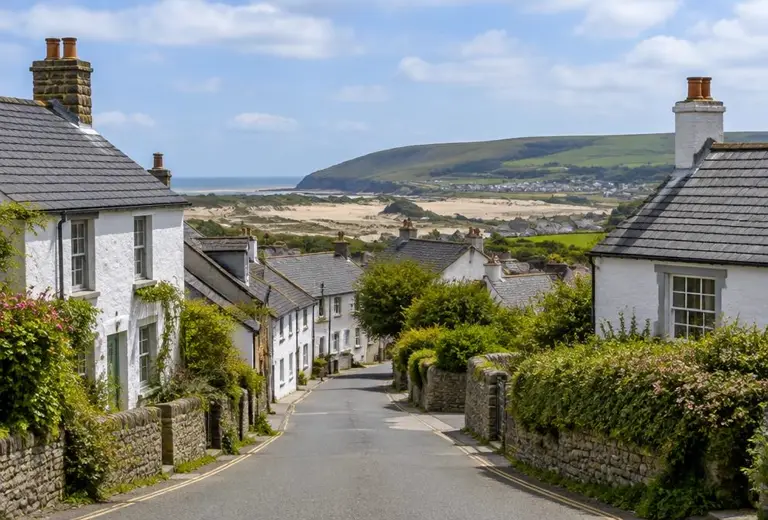 Electricians in Braunton, Devon: local street scene