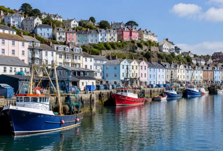 Electricians in Brixham, Devon: local street scene
