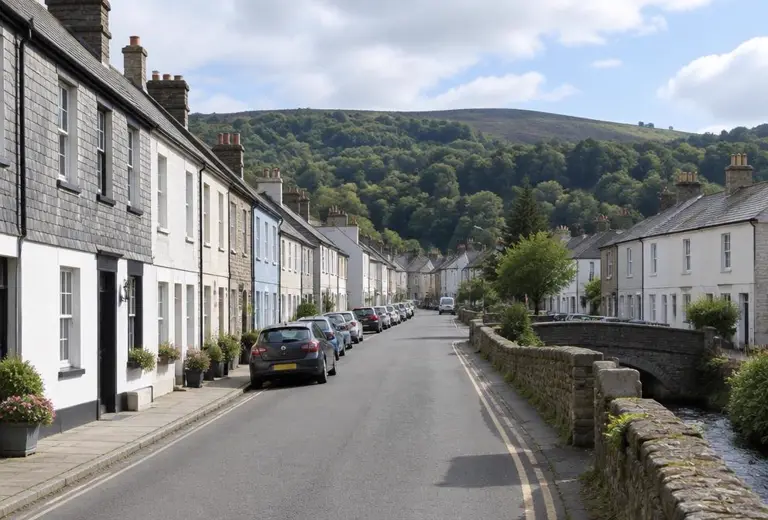 Electricians in Buckfastleigh, Devon: local street scene