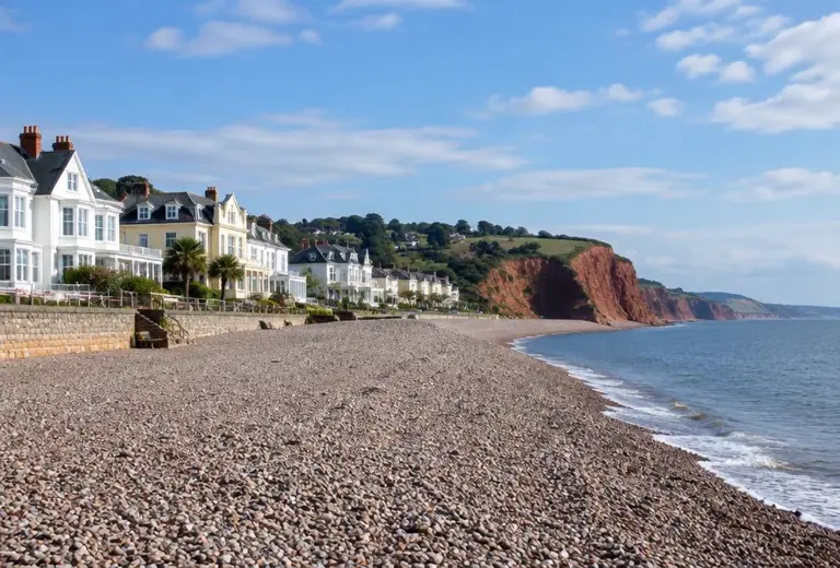 Electricians in Budleigh Salterton, Devon: local street scene