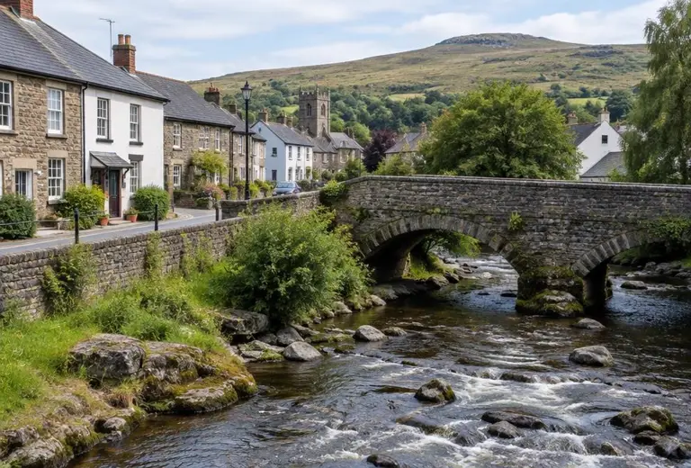 Electricians in Ivybridge, Devon: local street scene