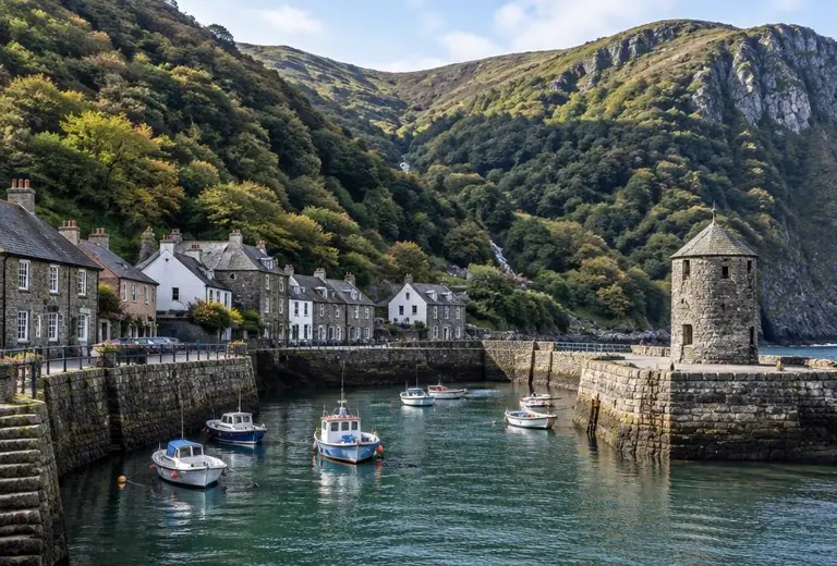 Electricians in Lynton & Lynmouth, Devon: local street scene