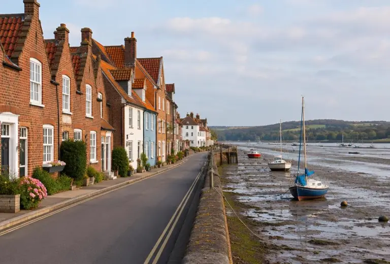 Electricians in Topsham, Devon: local street scene