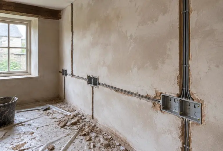 Full rewire job in Hele, Ilfracombe, Devon