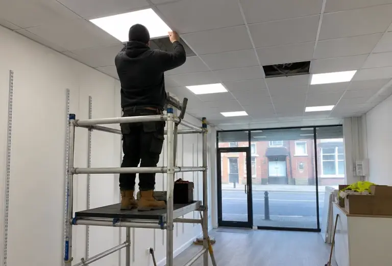 Commercial electrical job in West Alvington, Kingsbridge, Devon