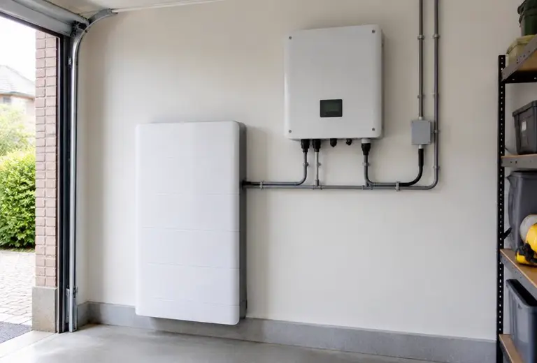 Battery storage job in Malborough, Salcombe, Devon