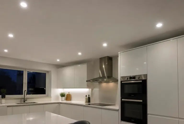 Lighting installation job in Bampton, Tiverton, Devon